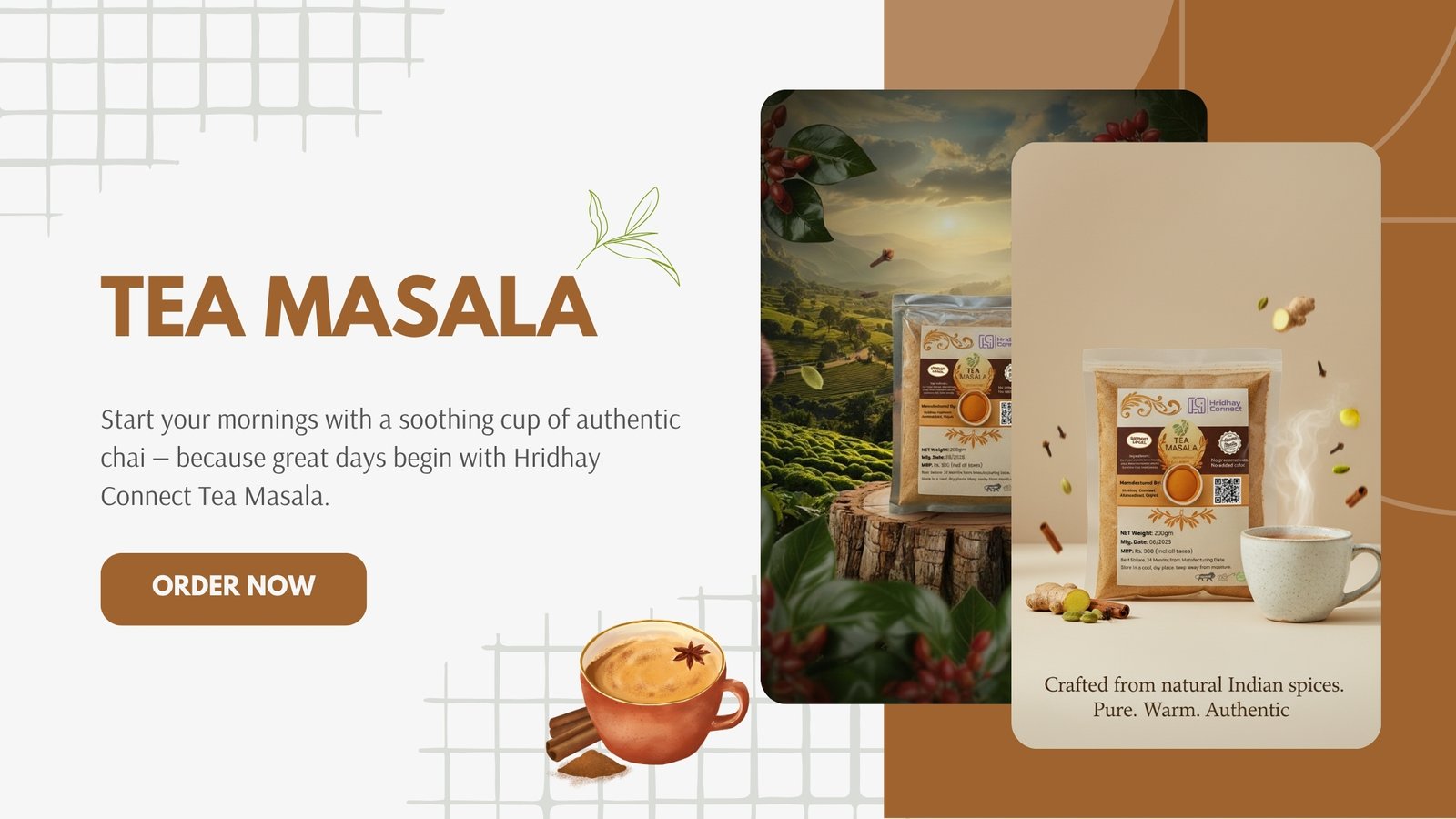 authentic Tea masala powder