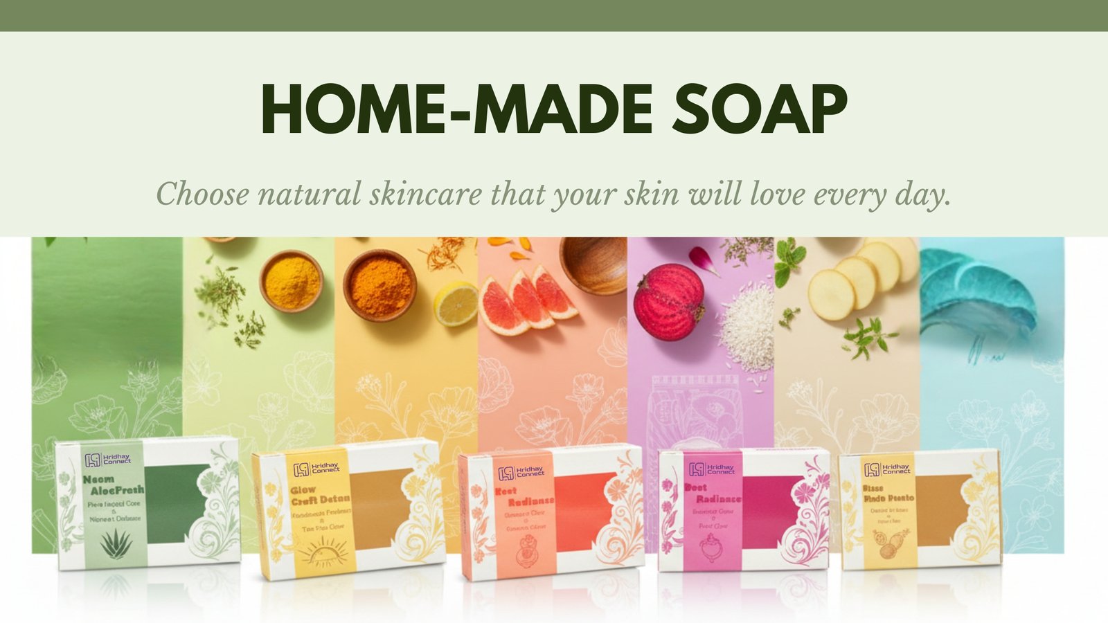 Home-made soap By Hridhay Connect